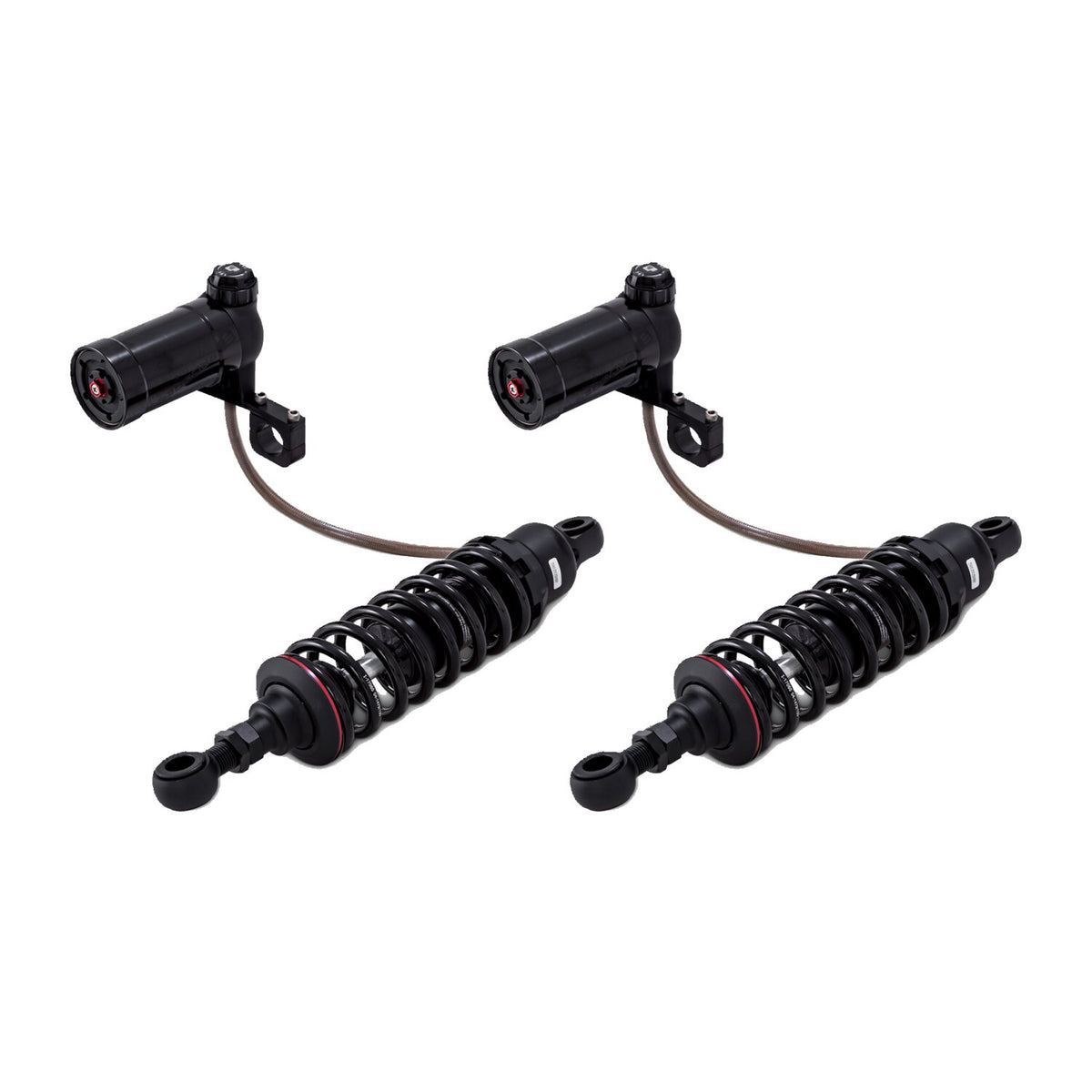 PS, Model 990 shock set. 12". Heavy Duty. Black