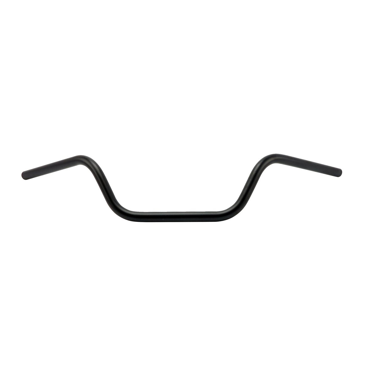TRW, 22mm (7/8") Touring handlebar. Low. Black