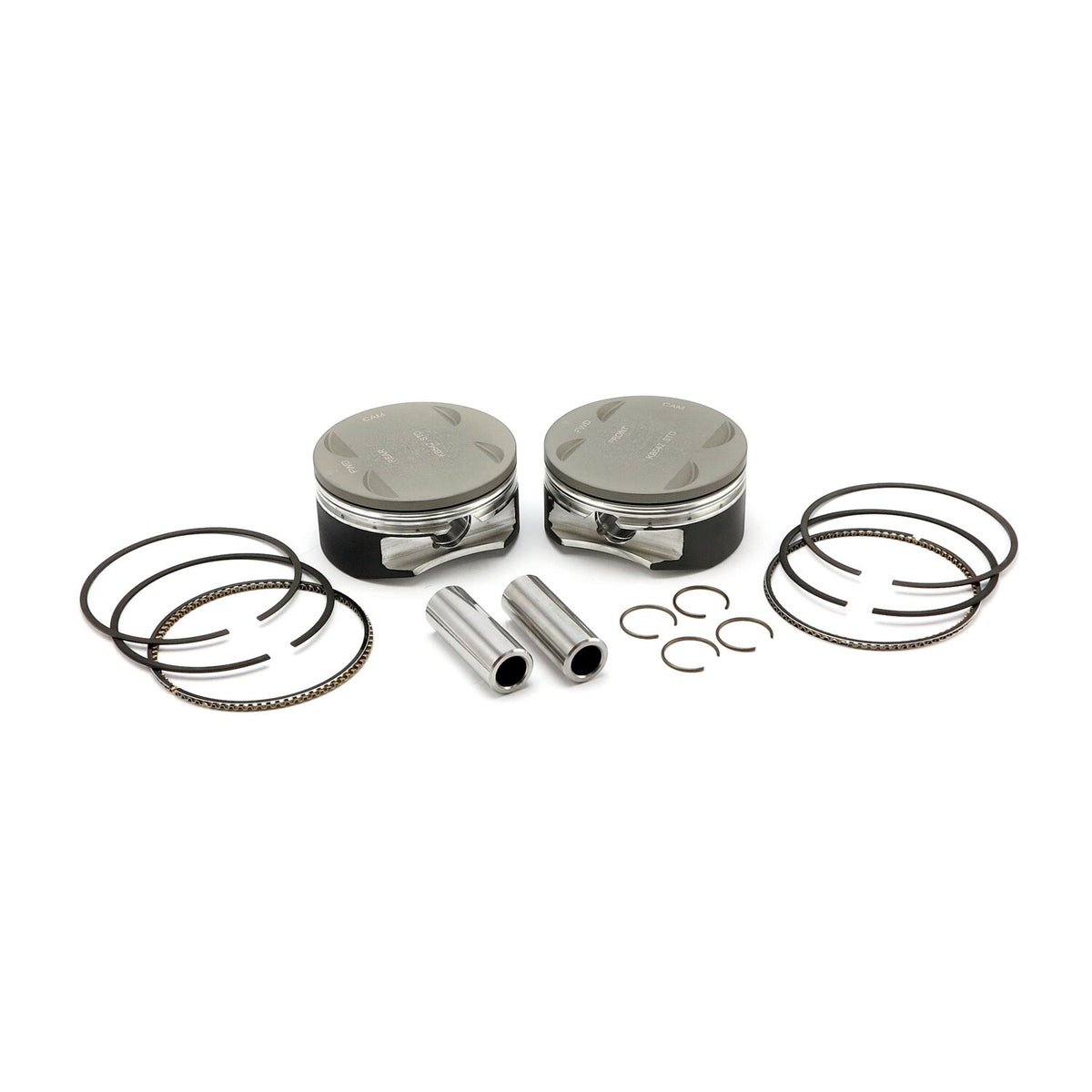 KB, M8 114/117 to 120" big bore conv. piston set. +.010"