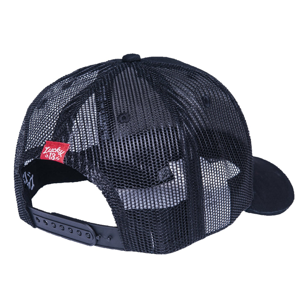 Lucky 13 Fast & Loud adj trucker cap black