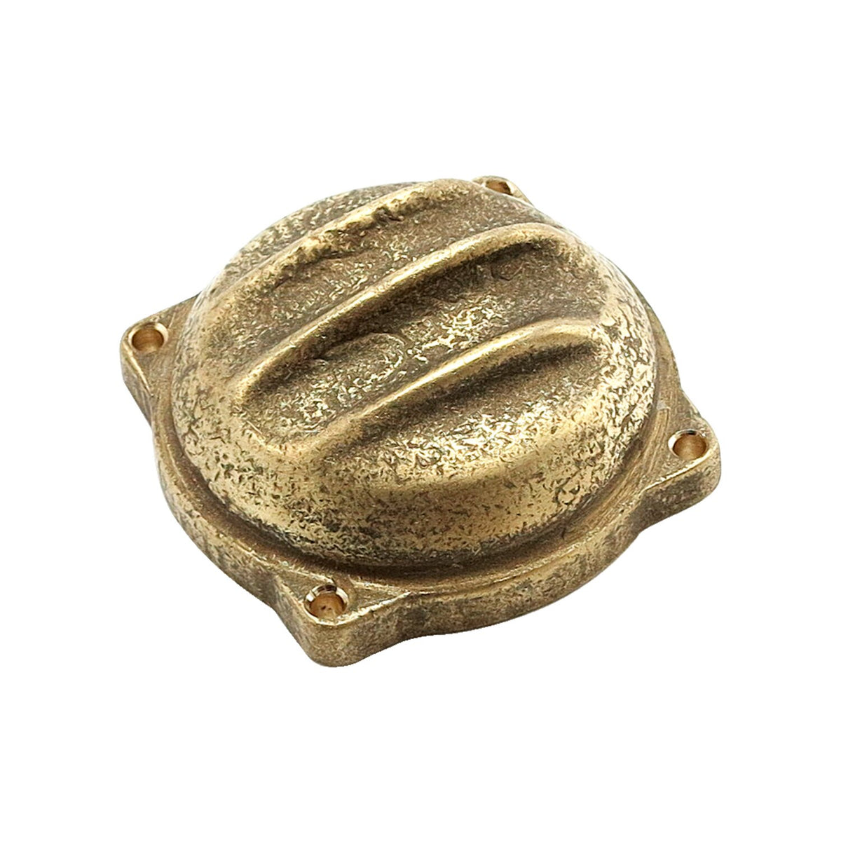 Wannabe Choppers, ribbed CV carb top cover. Brass