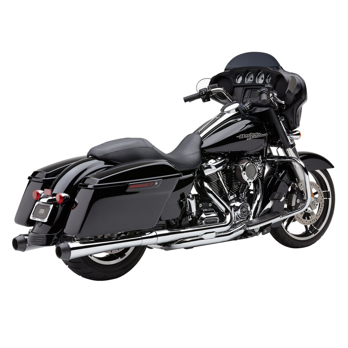 Cobra, El Diablo 4" slip-on mufflers. Chrome