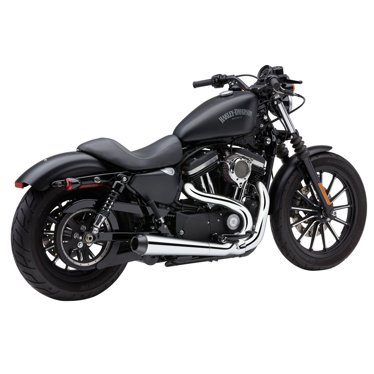 Cobra, El Diablo 2-into-1 exhaust. Chrome