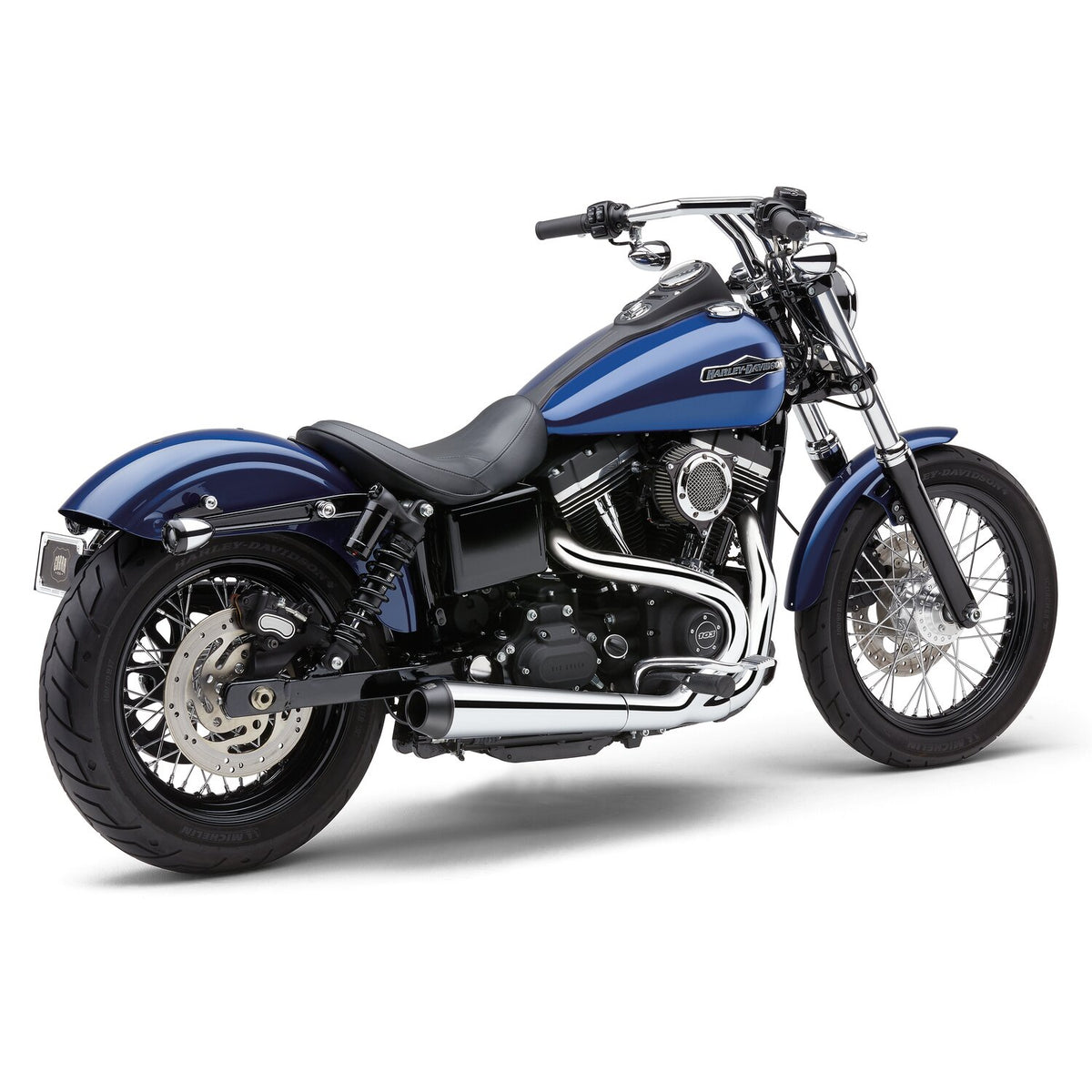 Cobra, El Diablo 2-into-1 exhaust. Chrome