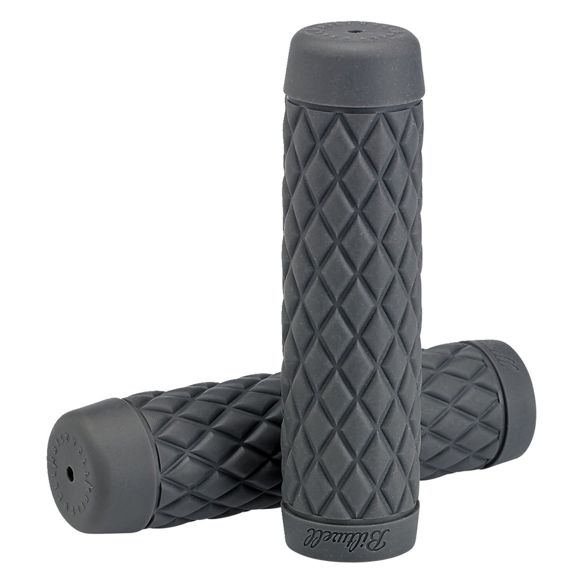 Biltwell 1" TPV grips Torker gray