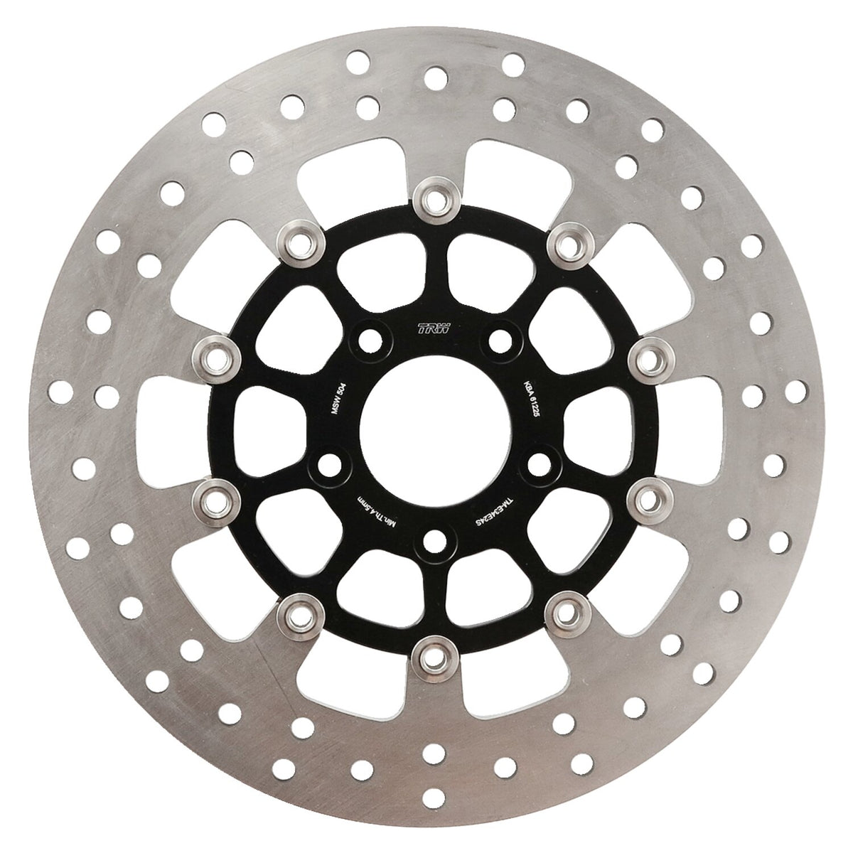 TRW brake rotor front L/R floating 11.8"