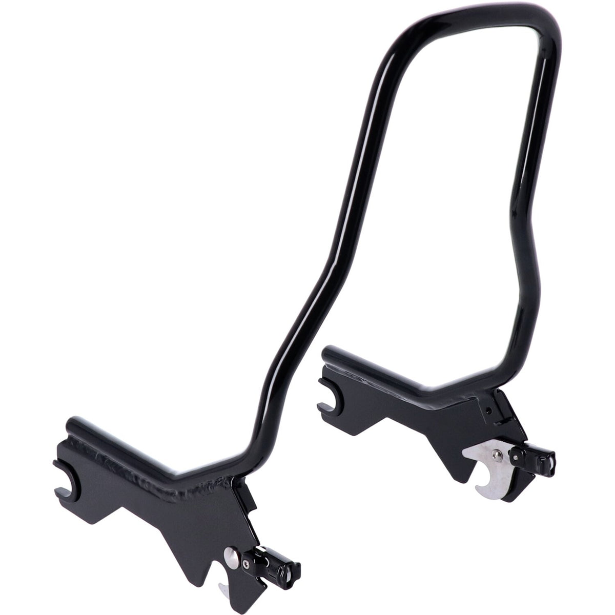 Sissy bar kit 12" upright. Gloss black