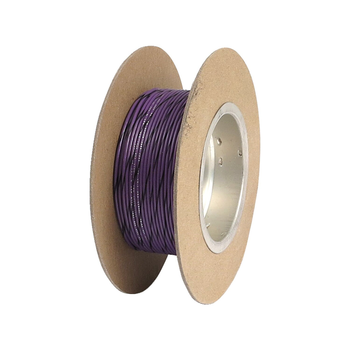 NAMZ, wire on spool. 18 gauge, 100ft. Violet/Black