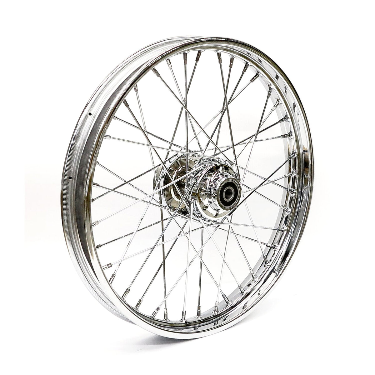 2.15 x 21 front wheel 40 spokes chrome