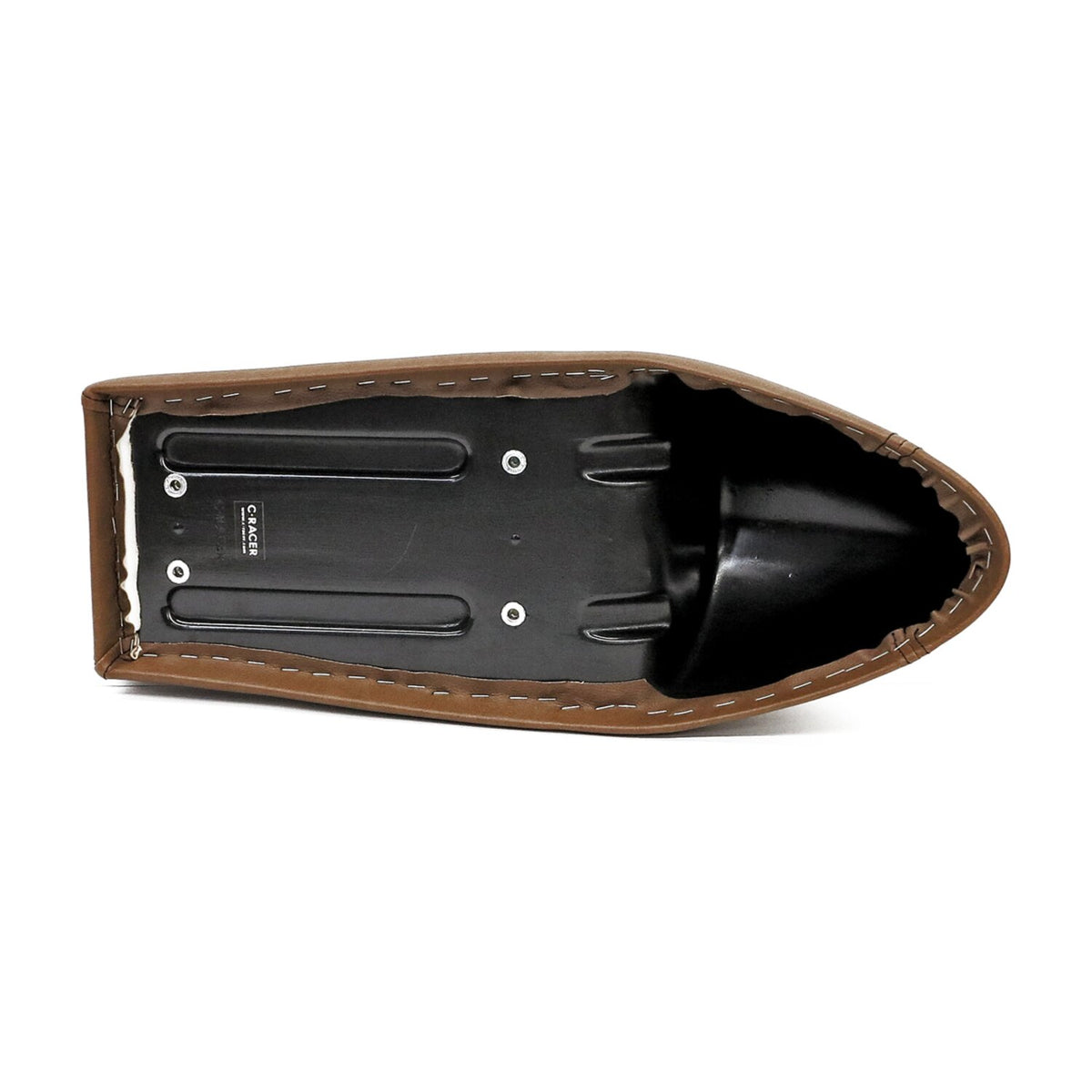 C-Racer, FC Classic solo seat. Short cowl. Dark brown