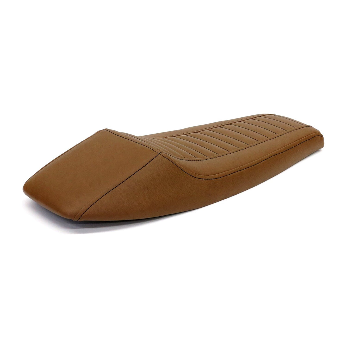 C-Racer, Flat Racer SCR4FC seat fully covered. Dark brown