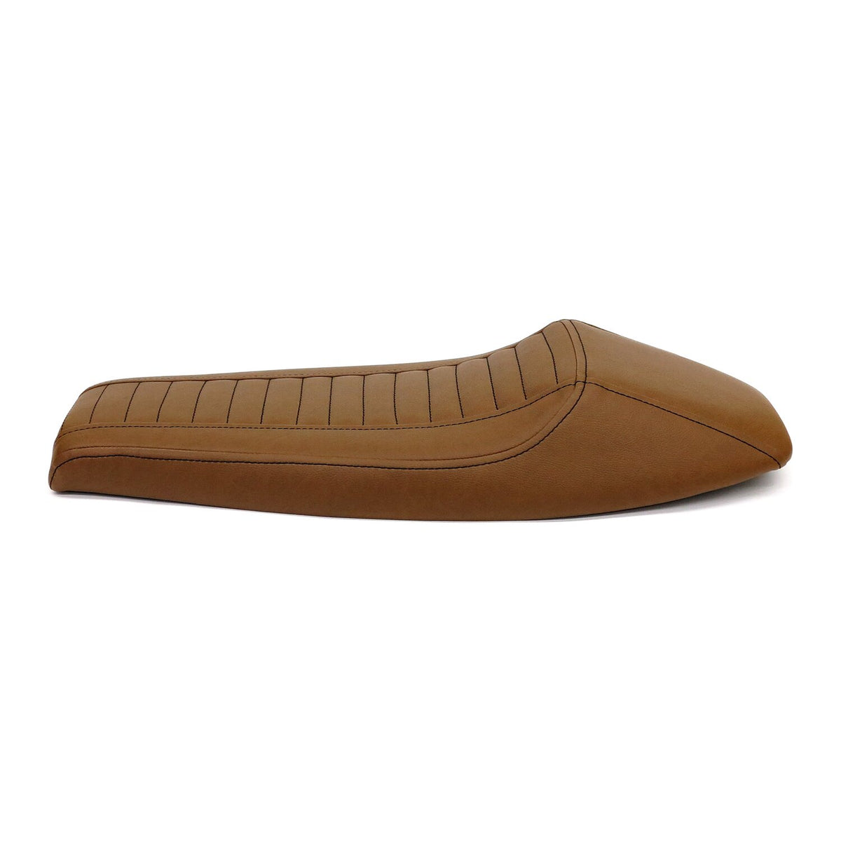 C-Racer, Flat Racer SCR4FC seat fully covered. Dark brown