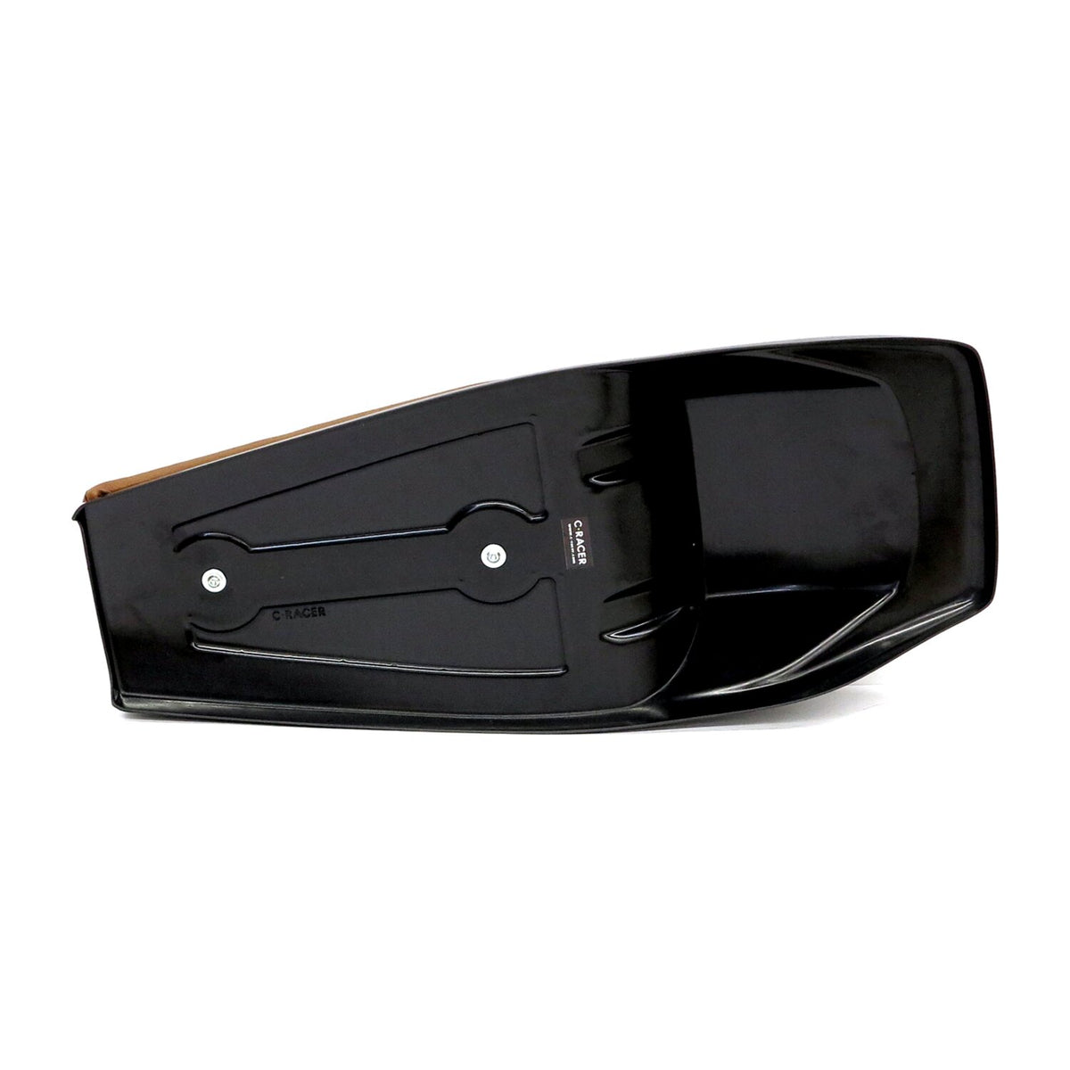 C-Racer, Bolntor SCR5.1 Flat Track seat. Dark brown