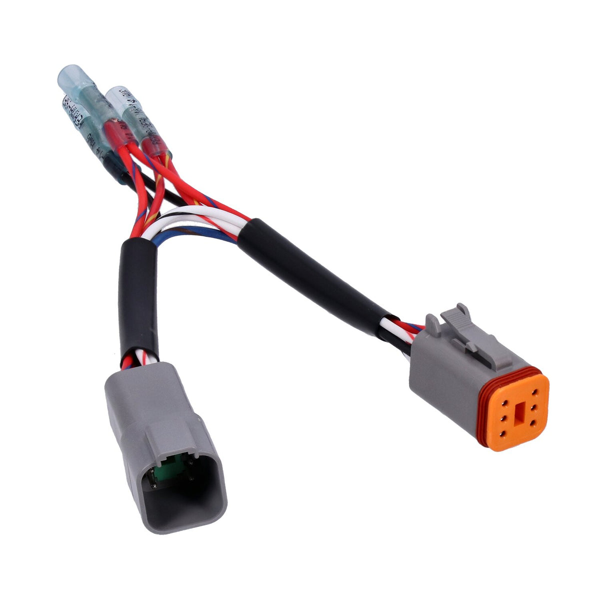 NAMZ, Y-adapter connector. 6-pin. Gray