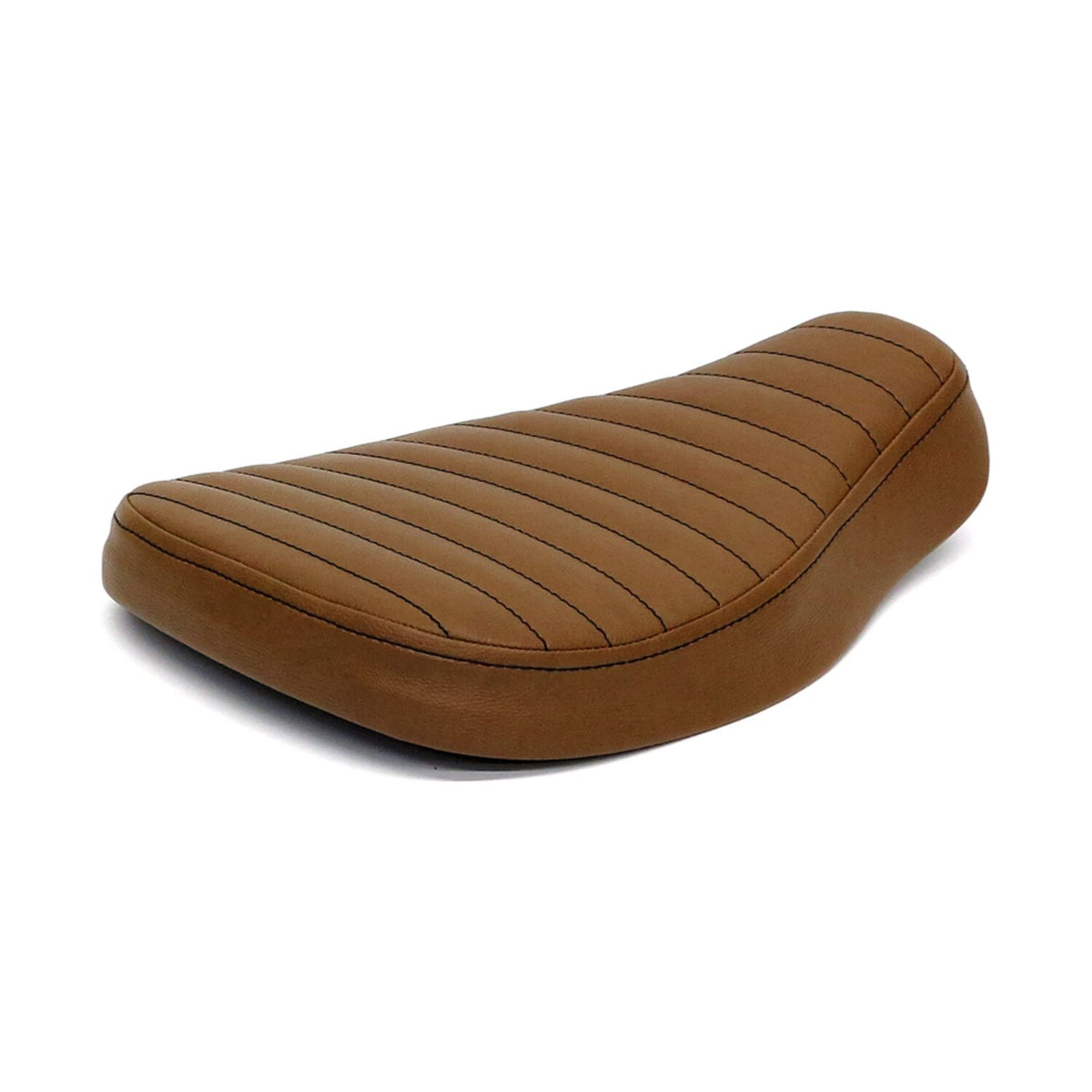 C-Racer, Classic bobber solo seat. Large. Dark brown