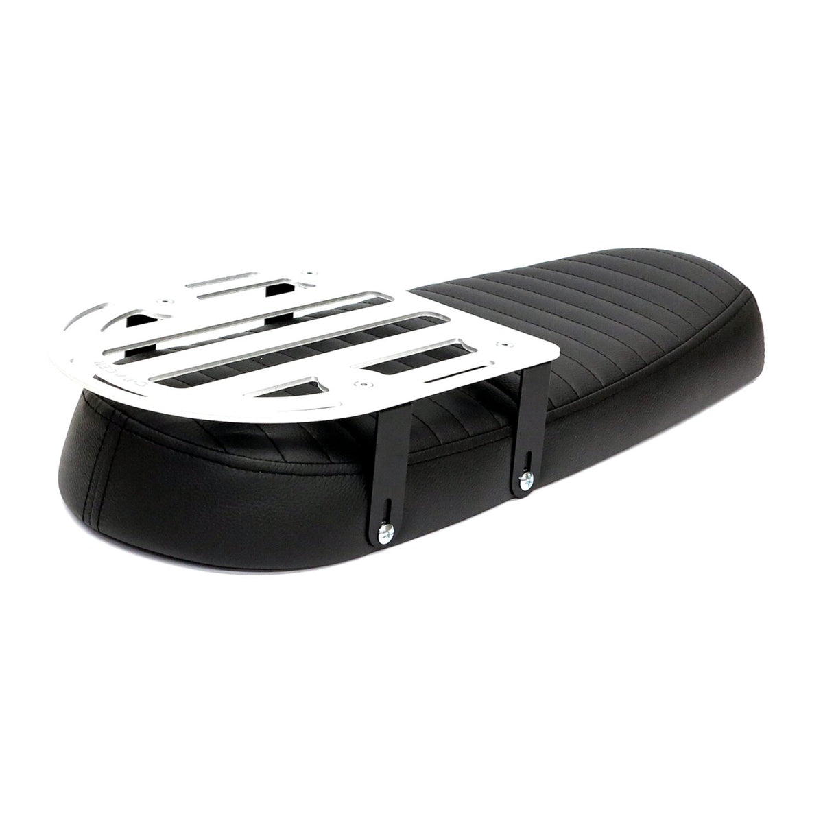 C-Racer, Fat Scramsadle scrambler seat. With rack. Black