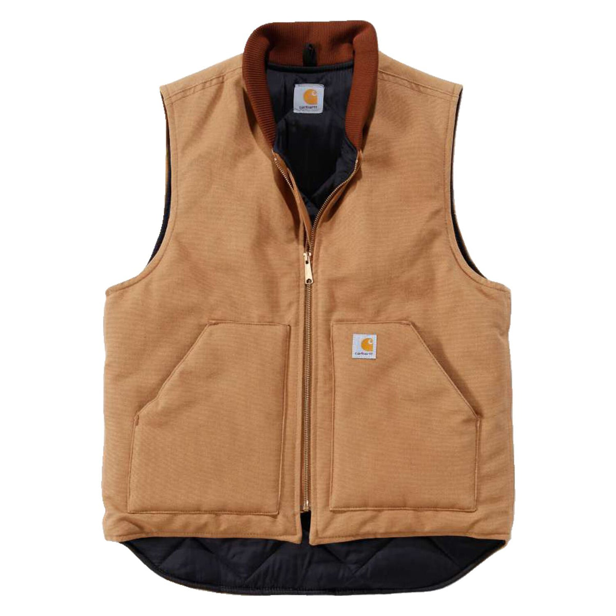 Carhartt Firm duck insulated vest Carhartt brown