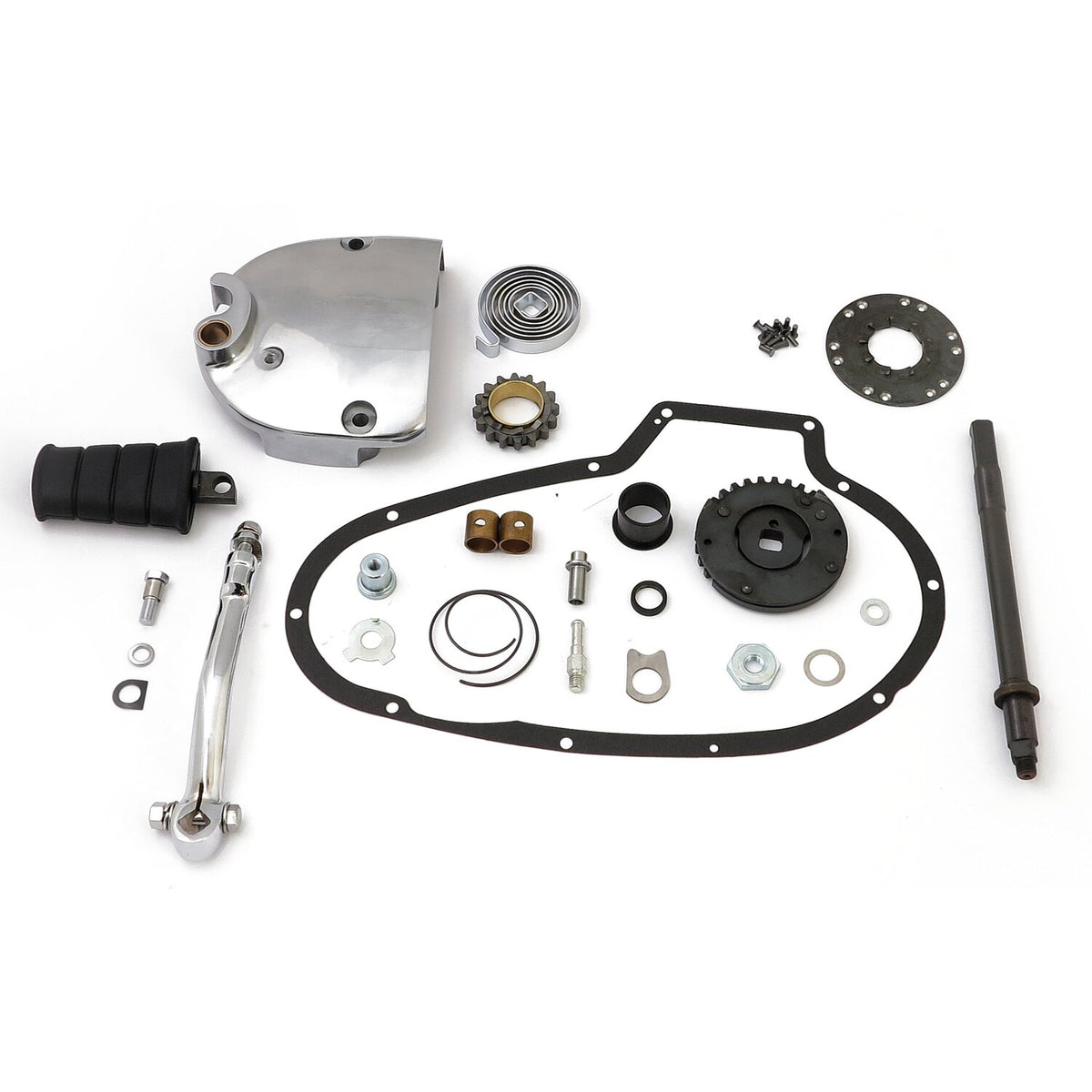 Sportster kick start kit, polished