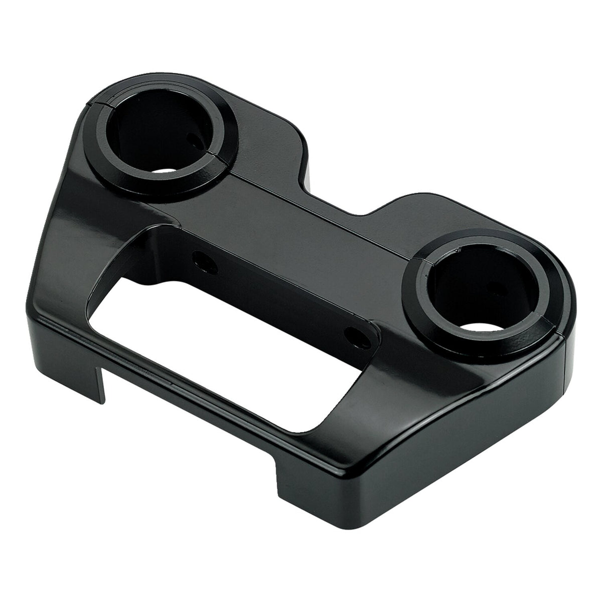 Biltwell, digital Softail dash panel housing. Black