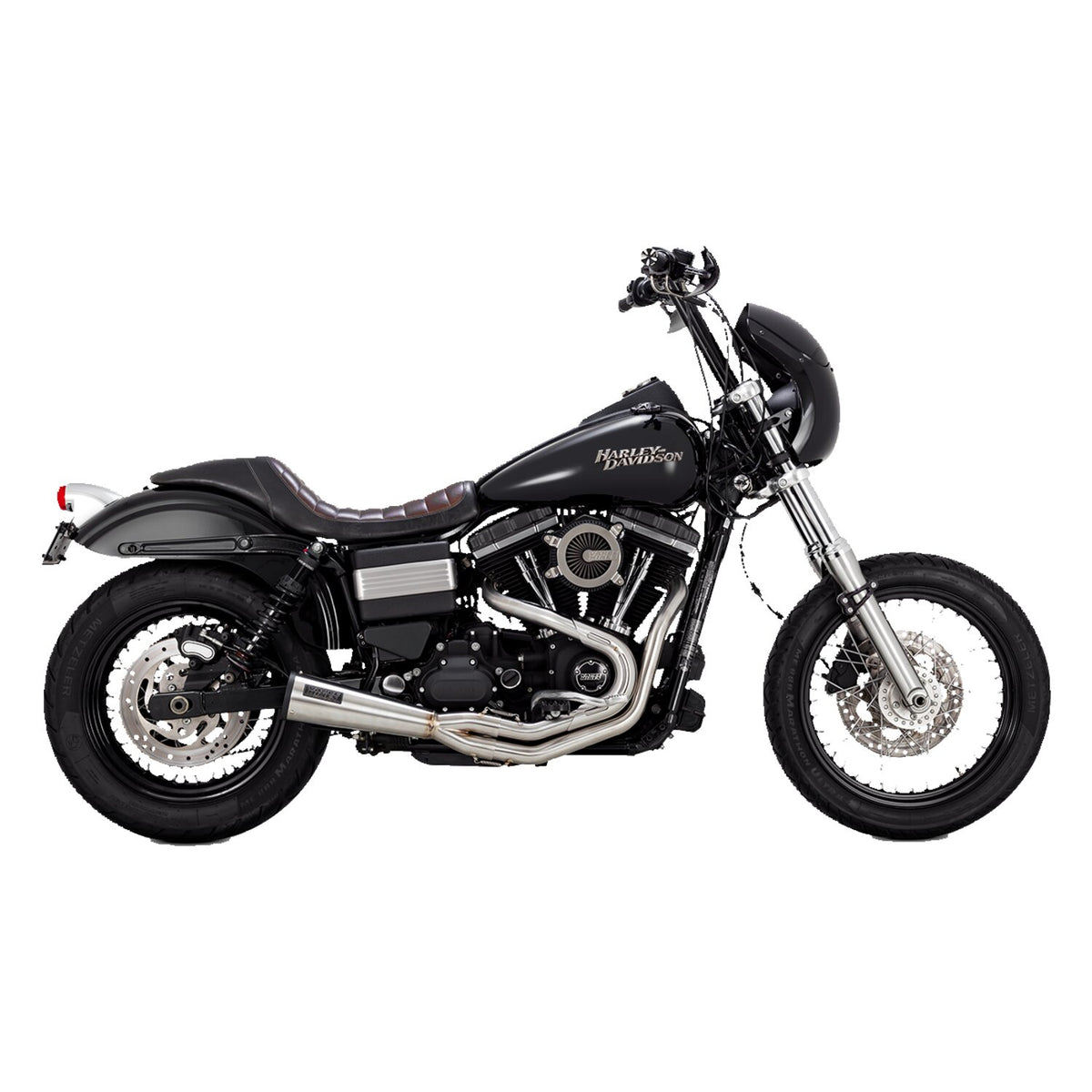Vance & Hines, Stainless 2-1 upsweep exhaust