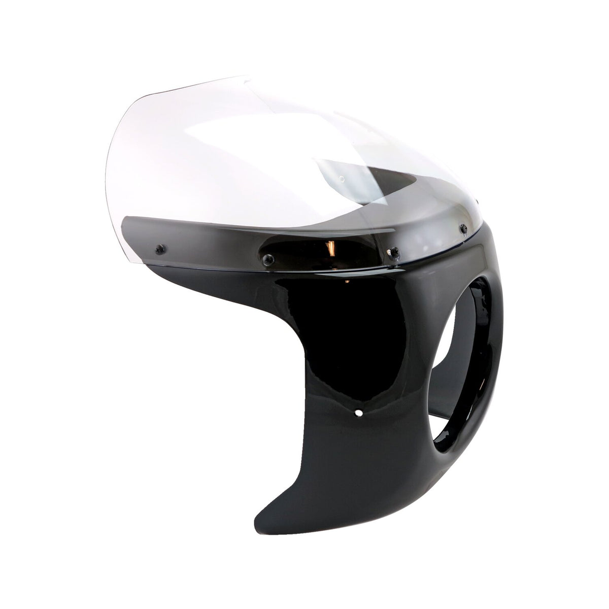 Mid-size headlamp fairing for side-mount 7" headlamps