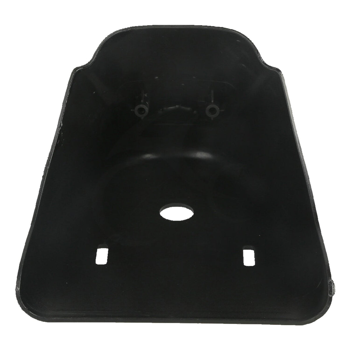 Sportster chin spoiler. Black painted finish