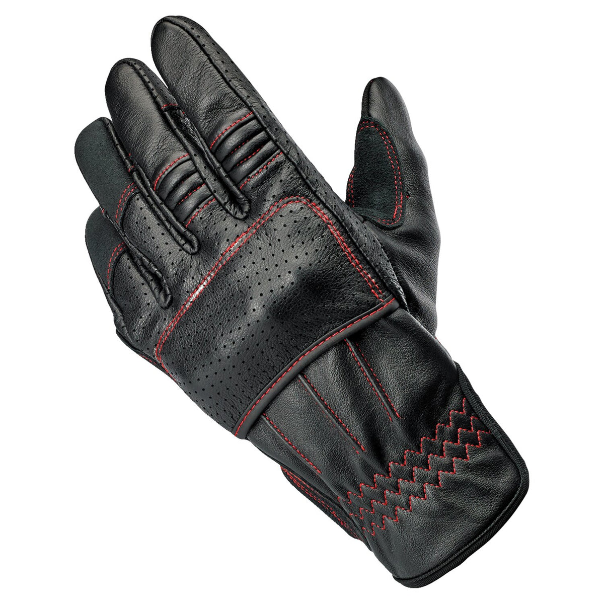 Biltwell Borrego gloves black/redline