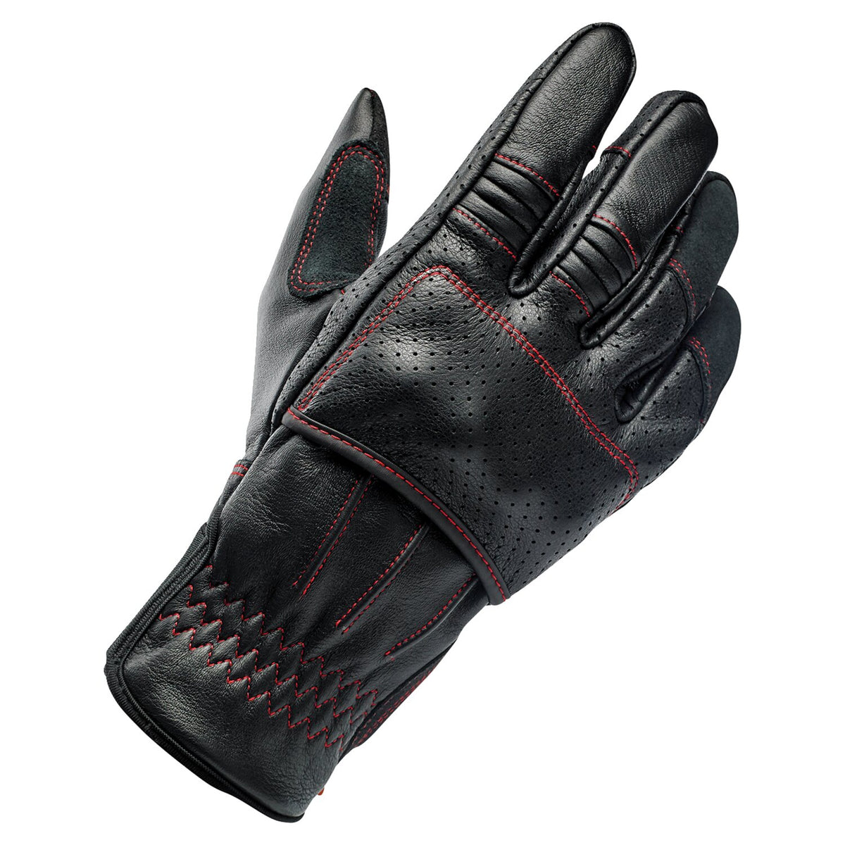 Biltwell Borrego gloves black/redline