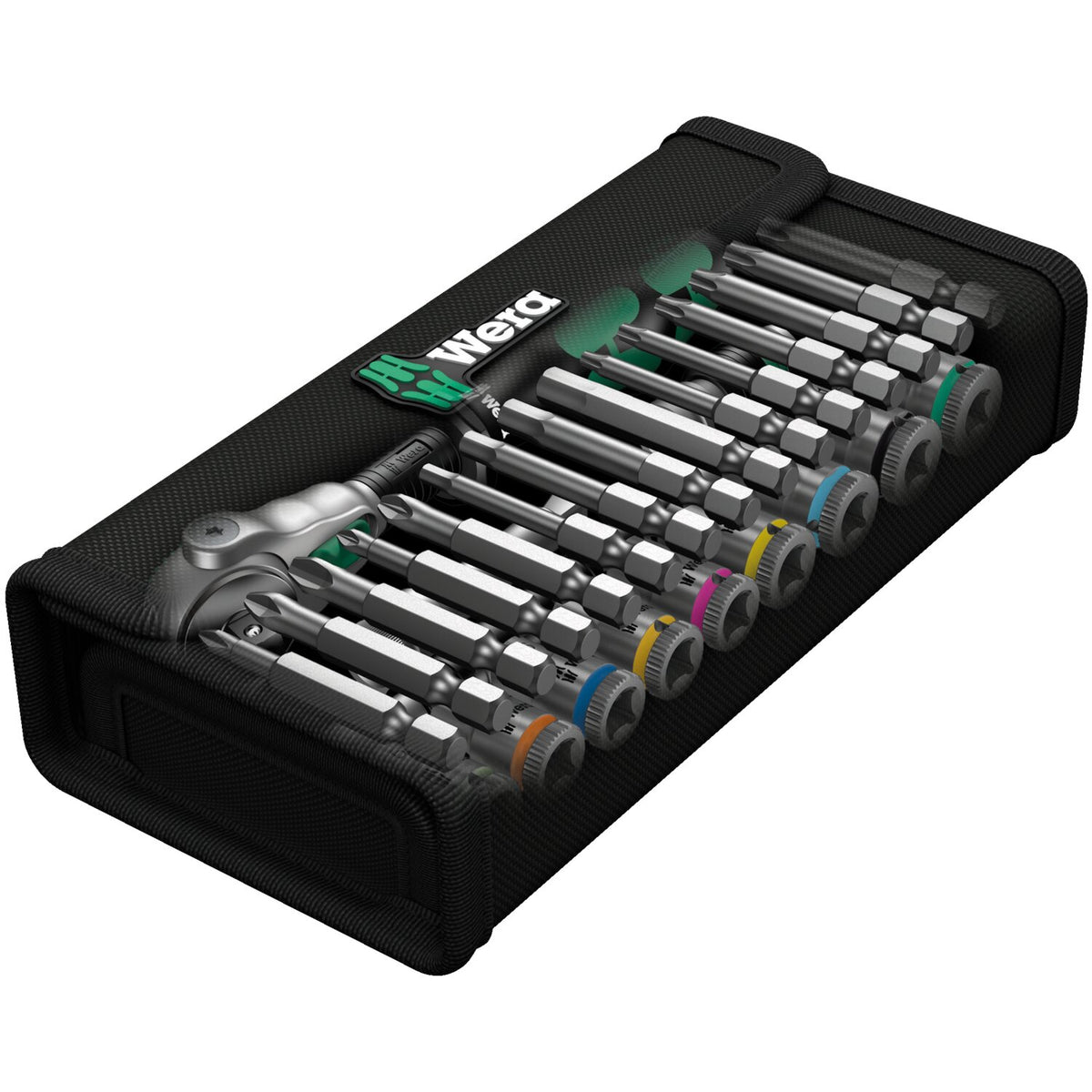 Wera Zyklop ratchet kit 28 pcs. 1/4" drive Metric sizes