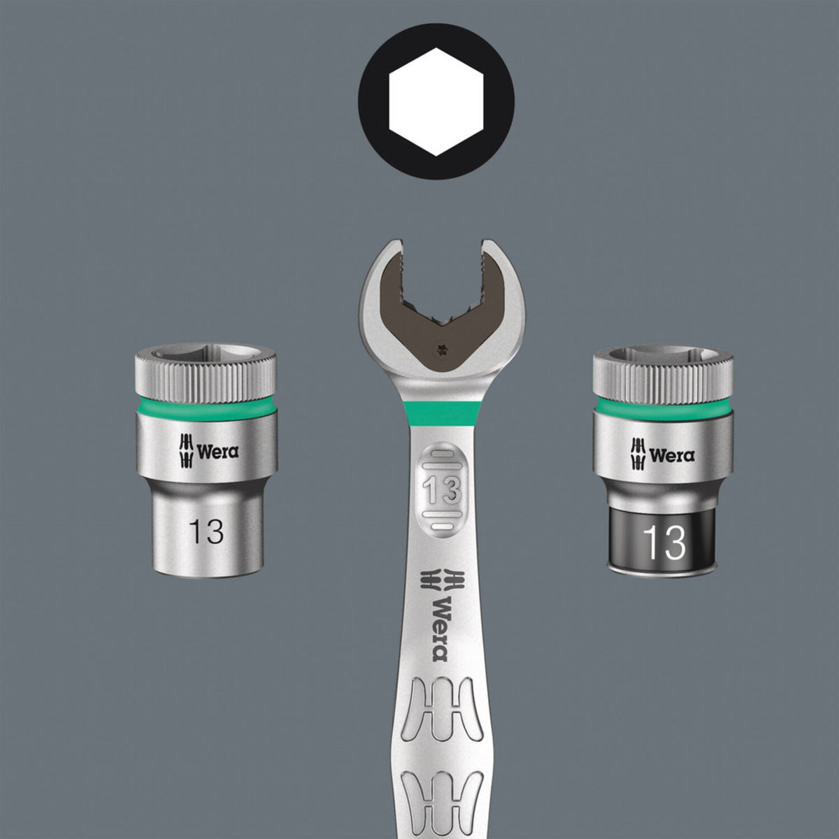 Wera Zyklop ratchet kit 28 pcs. 1/4" drive US Sizes