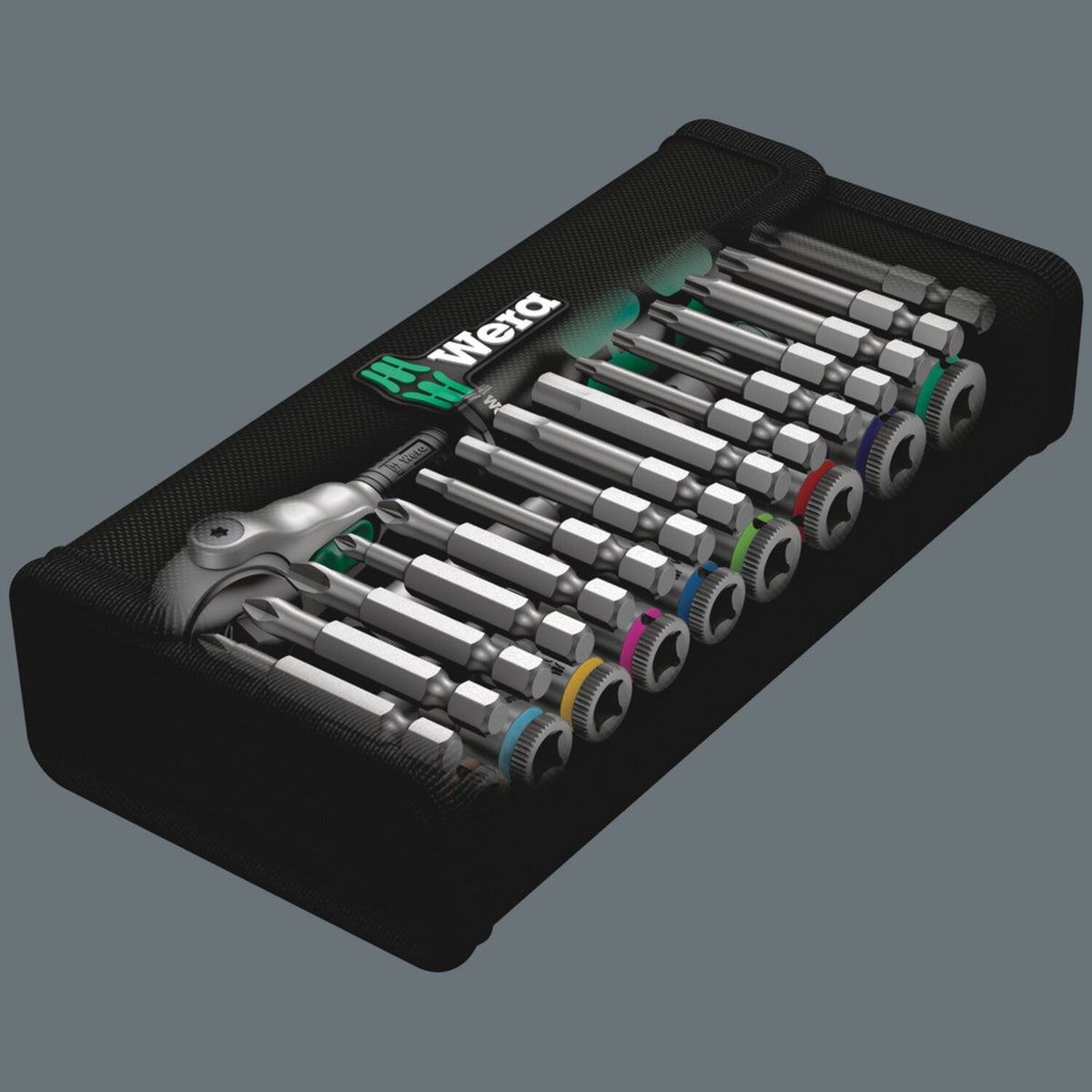 Wera Zyklop ratchet kit 28 pcs. 1/4" drive US Sizes