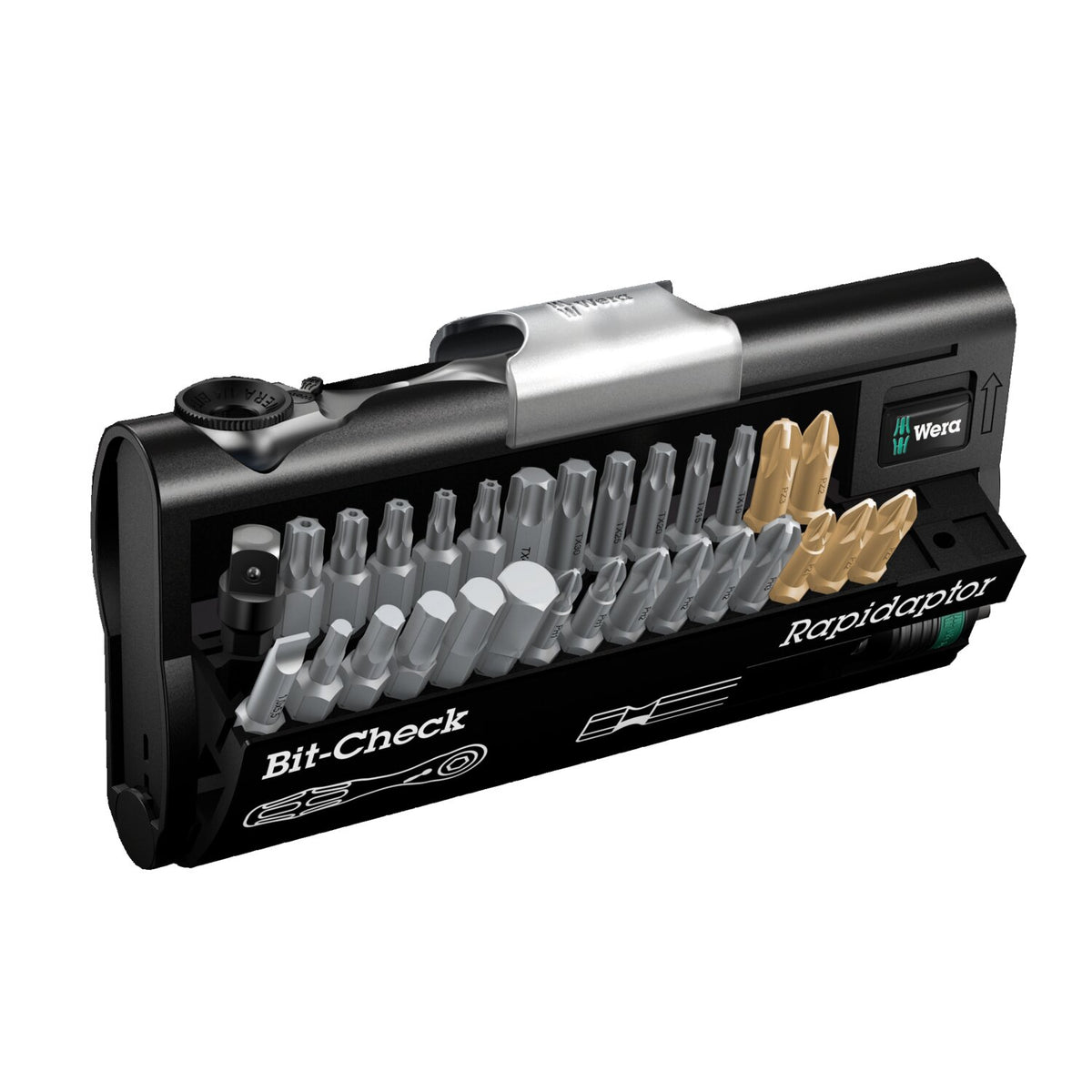 Wera Zyklop ratchet kit Mini 1, 1/4" drive Metric sizes