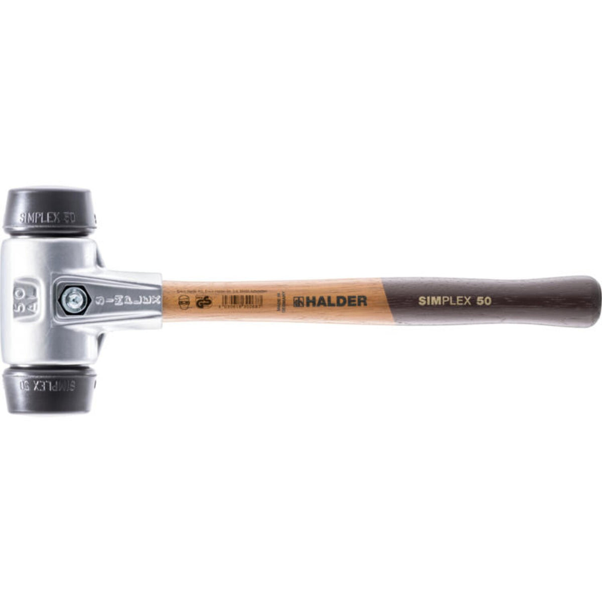 Halder mallet Simplex soft face rubber 300mm long