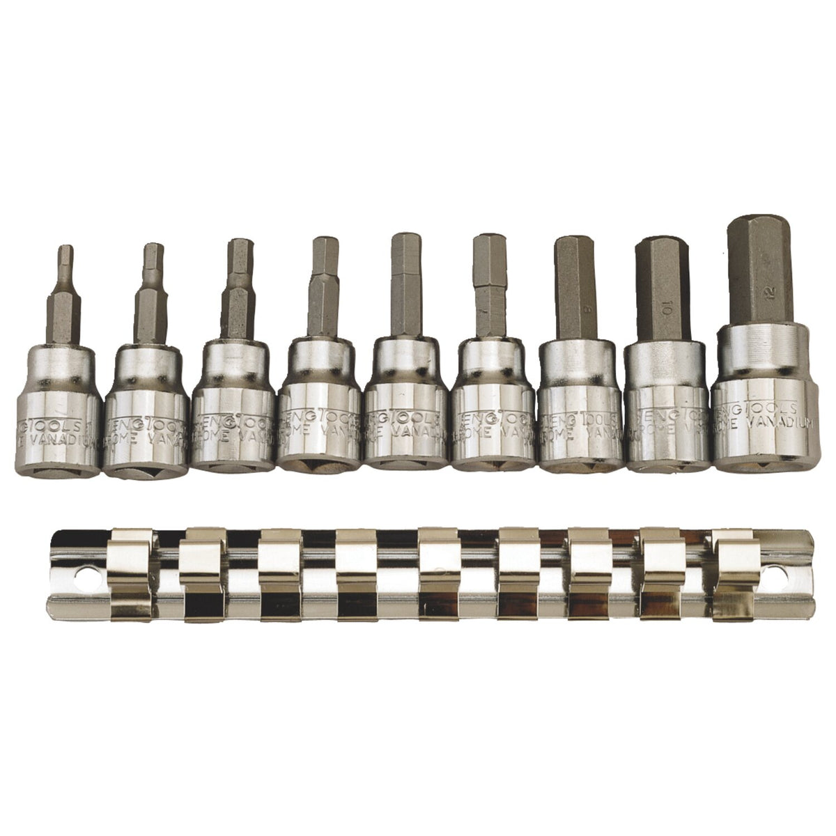 Teng Tools, allen head (hex head) socket set