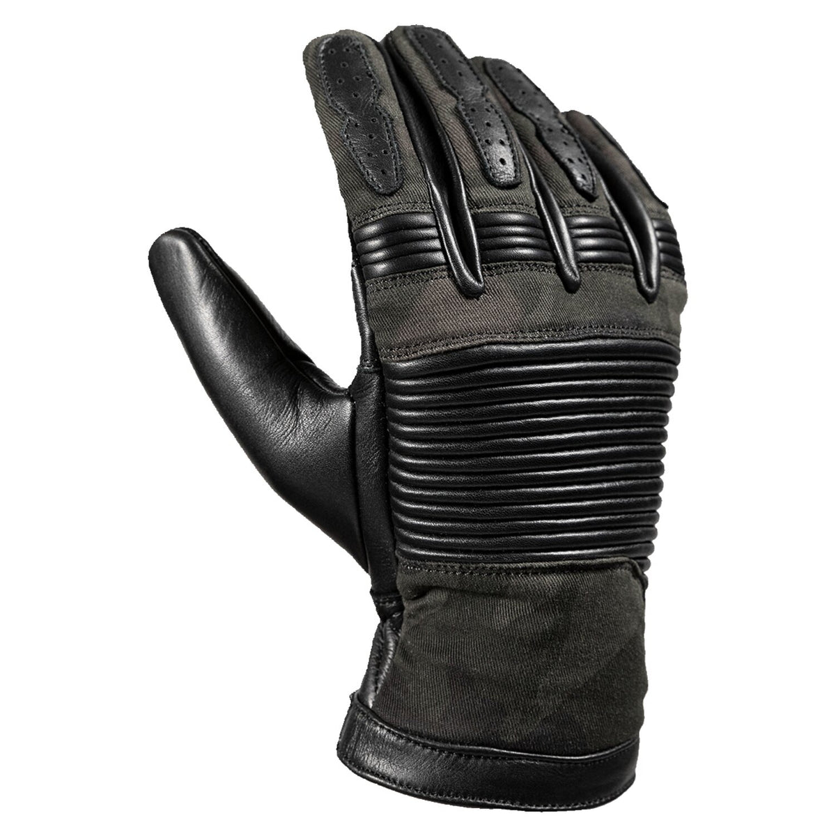 John Doe gloves Durango black/camouflage CE appr.