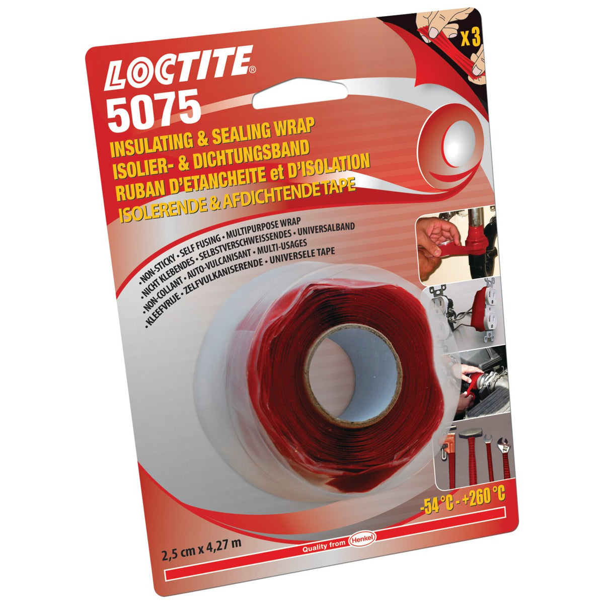 Loctite, 5075 Red insulating & sealing wrap