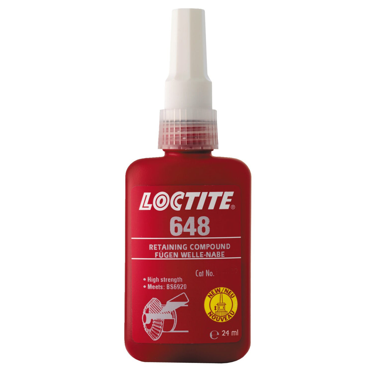 Loctite 648 green, press-fit locker 24cc