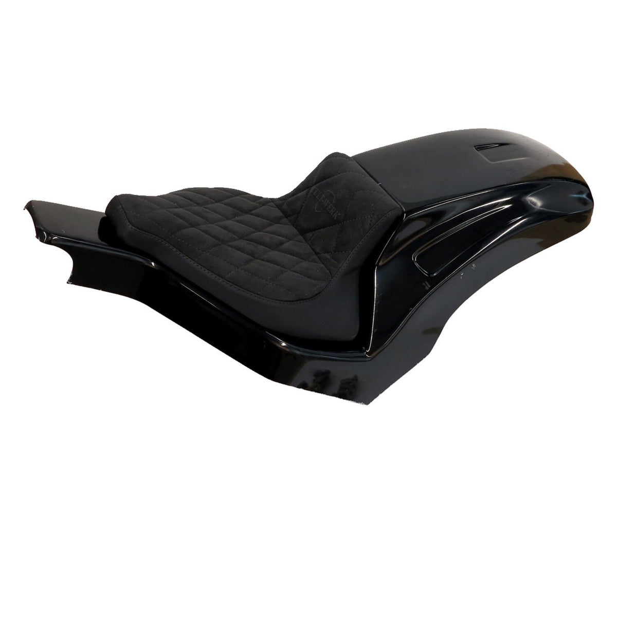 Cult-Werk, Softail wide fender kit 'Racing'. Solo seat