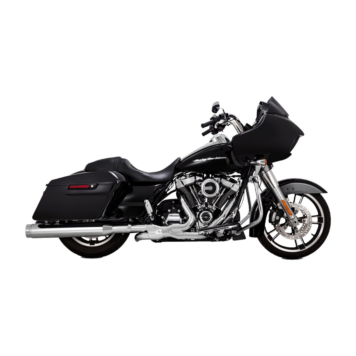 Vance & Hines, Torquer 450 slip-on mufflers. chrome