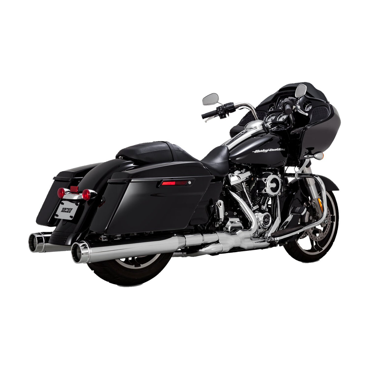 Vance & Hines, Torquer 450 slip-on mufflers. chrome