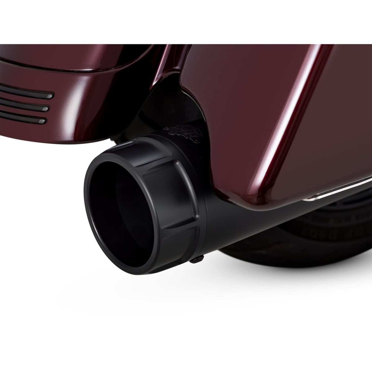 Vance & Hines, Torquer 450 slip-on mufflers. black