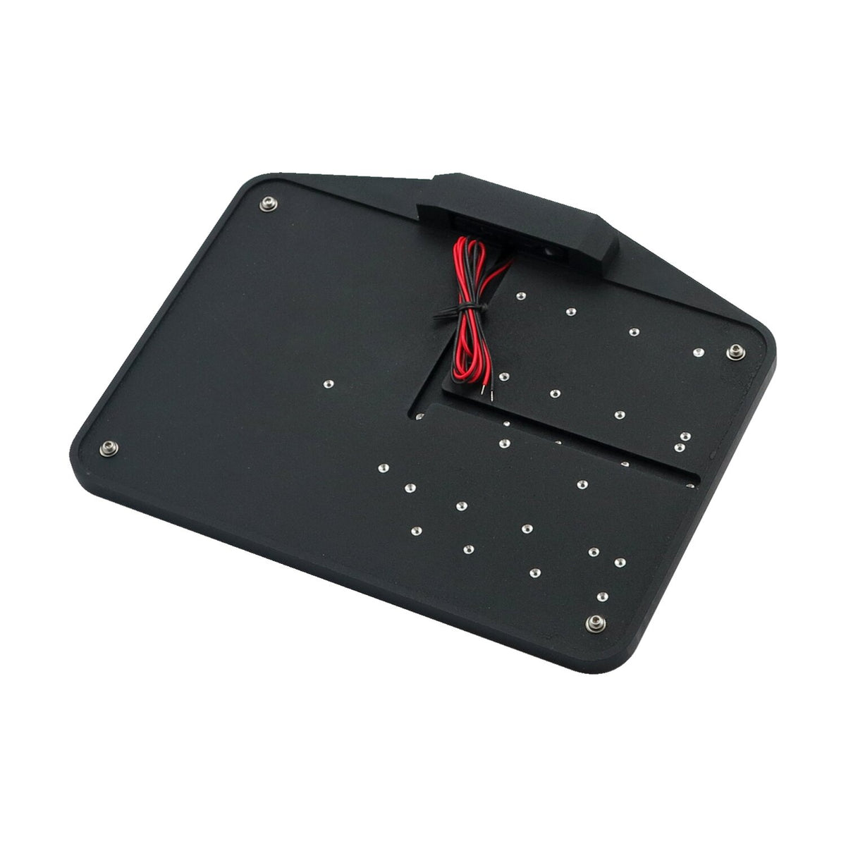 CPV, license plate holder only w/LED PlateLight EU. Black