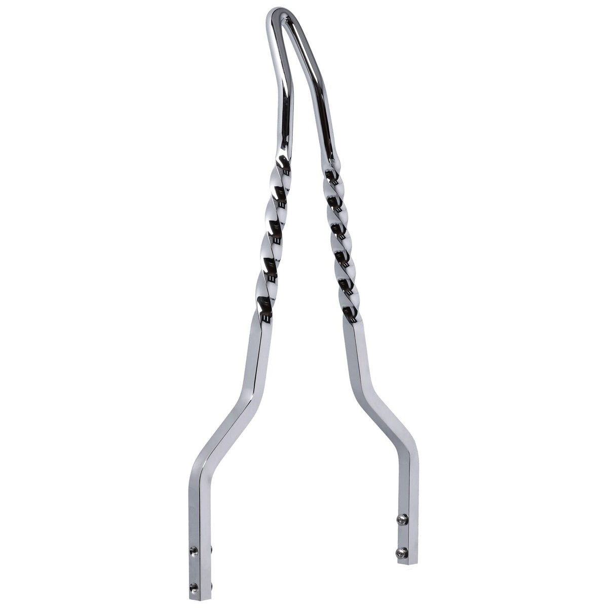 Cycle Visions Twisted Stick sissy bar 18", chrome