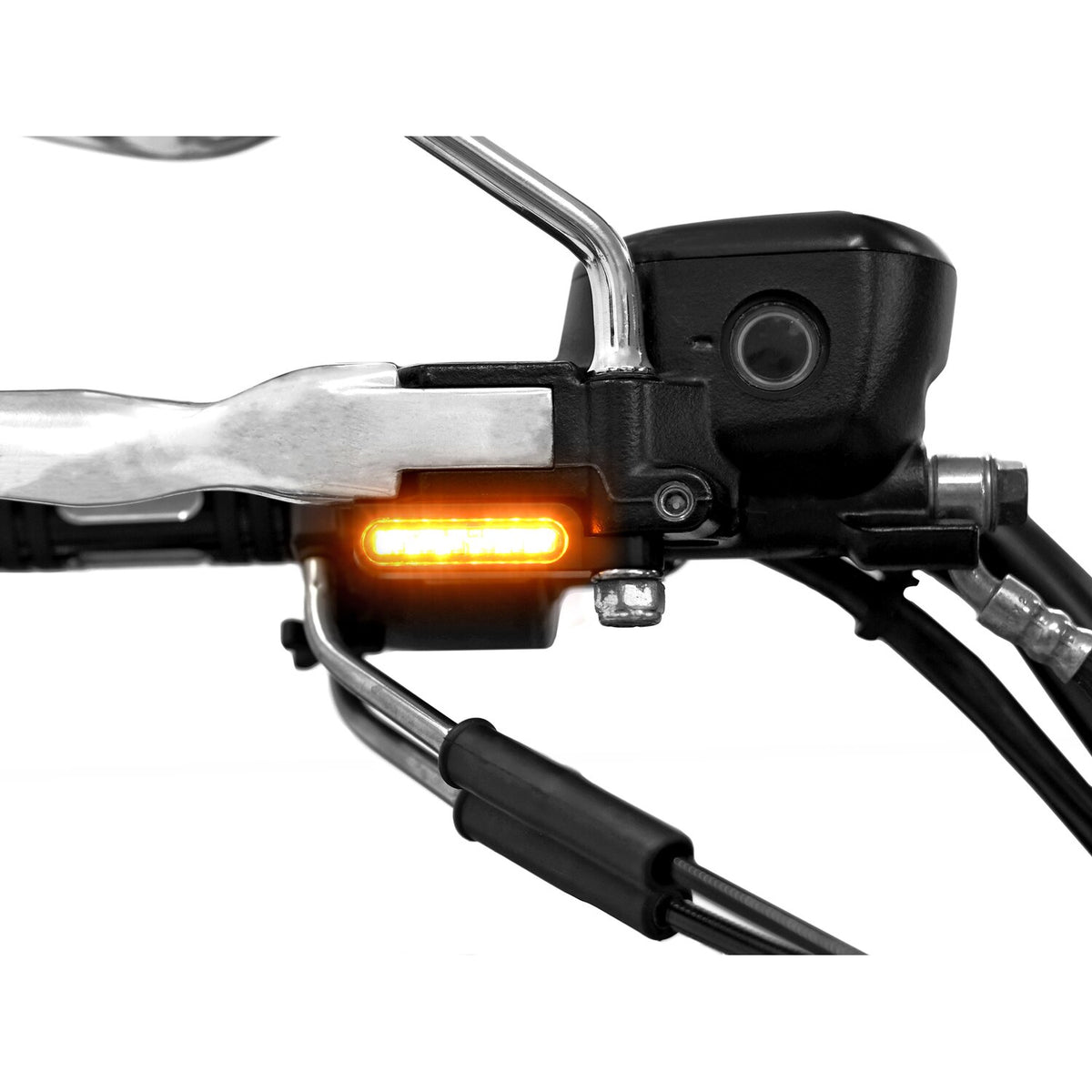 Zieger Below bar LED turnsignals # 1, black