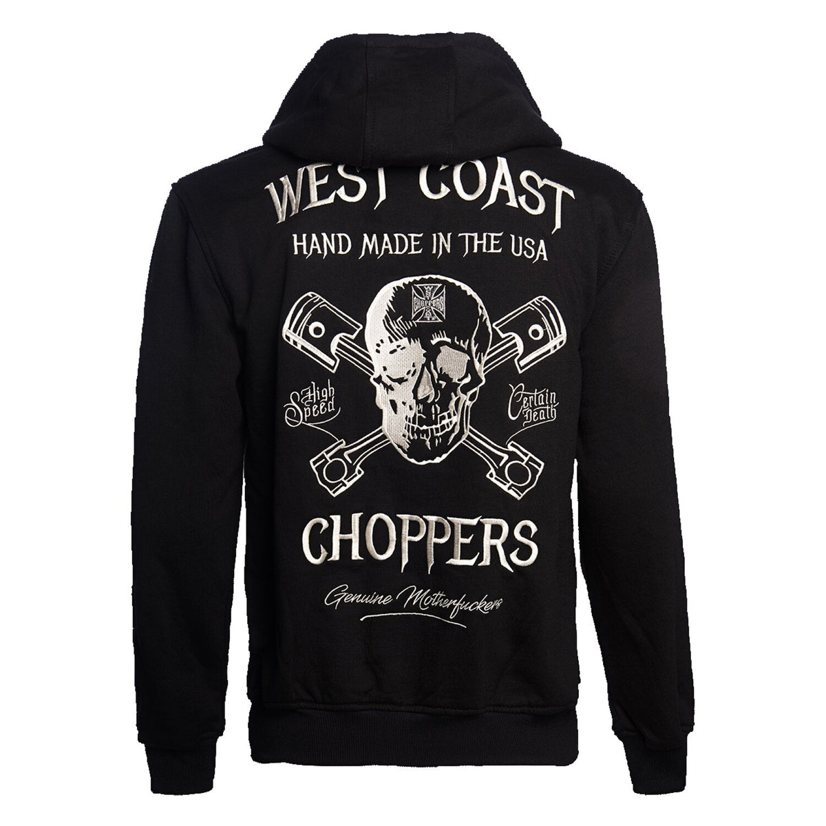 WCC High Speed zip hoodie black