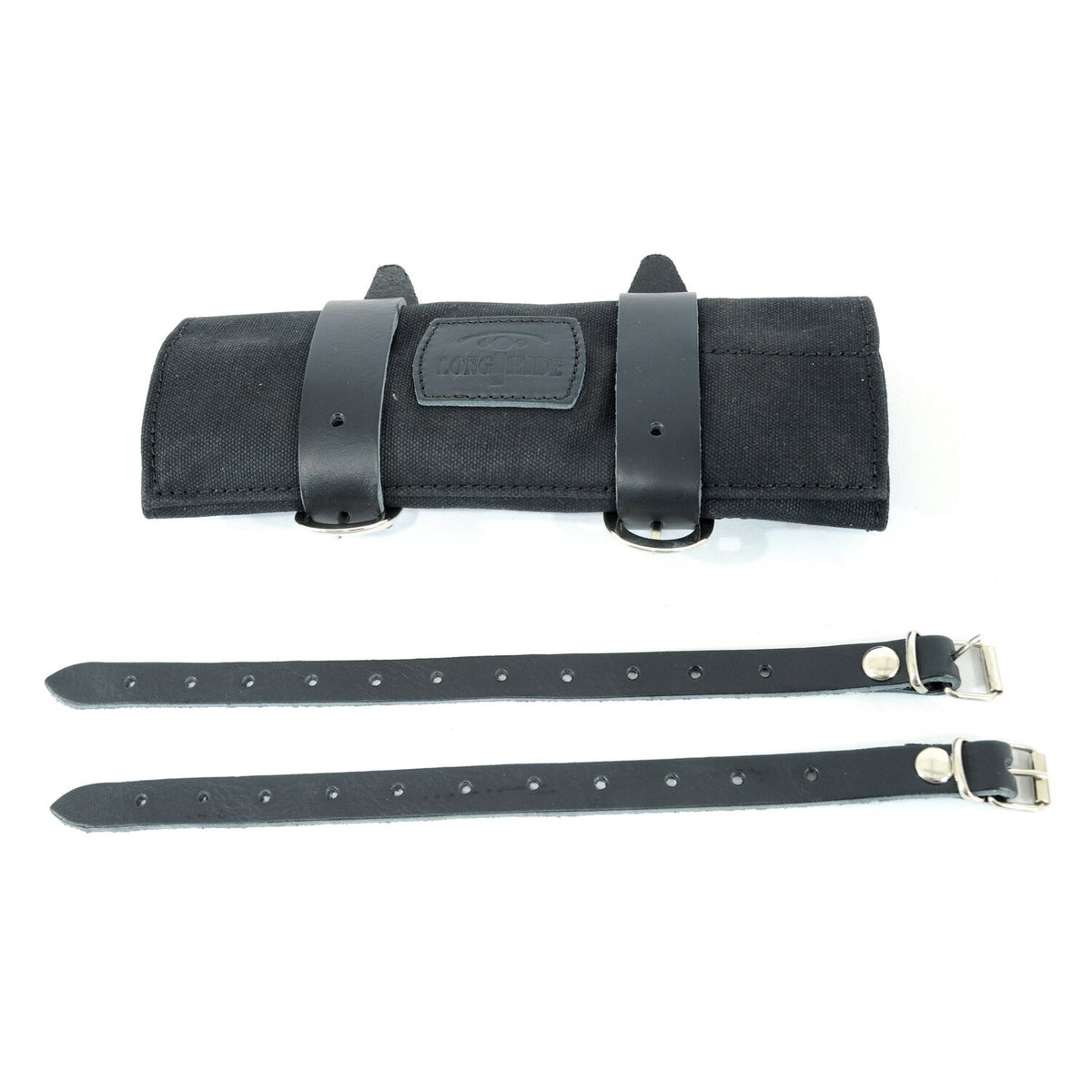 Longride, toolroll waxed cotton. Black