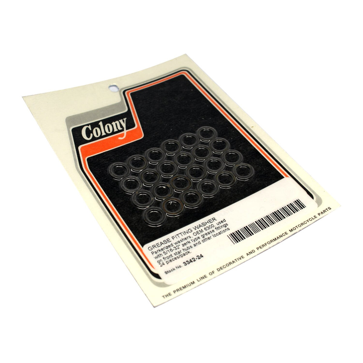 Colony, grease nipple washer set