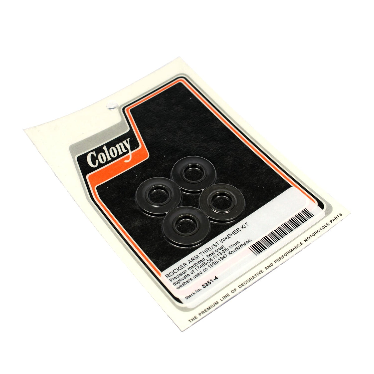 Colony, Knucklehead rocker arm thrust washer set (4)