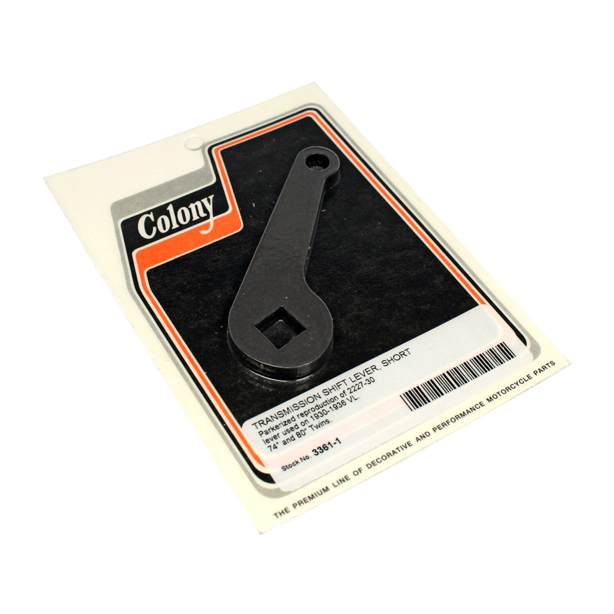 Colony, transmission shift lever short