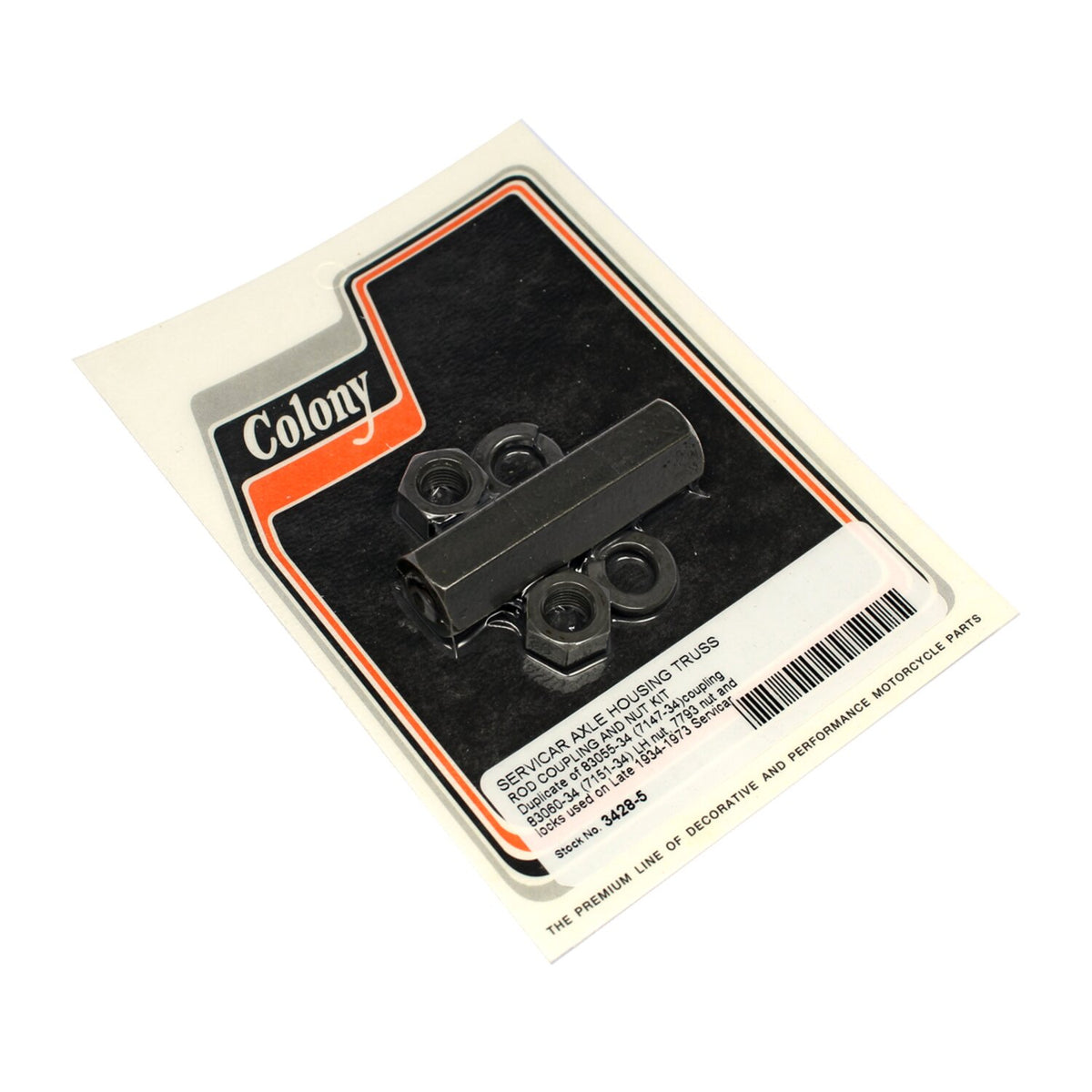 Colony, Servi-Car axle housing truss rod coupling kit